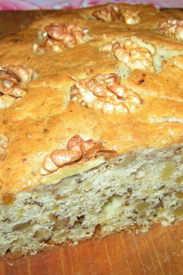 Греческий ореховый пирог Каридопита